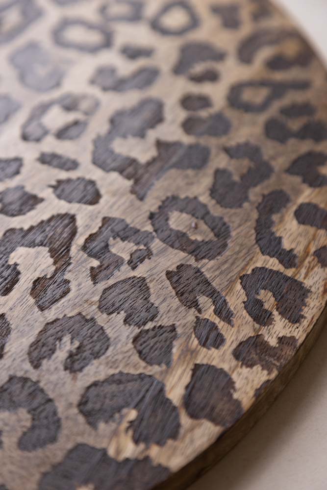 Leopard Print Mango Wood Serving Board - Large - Image 6
