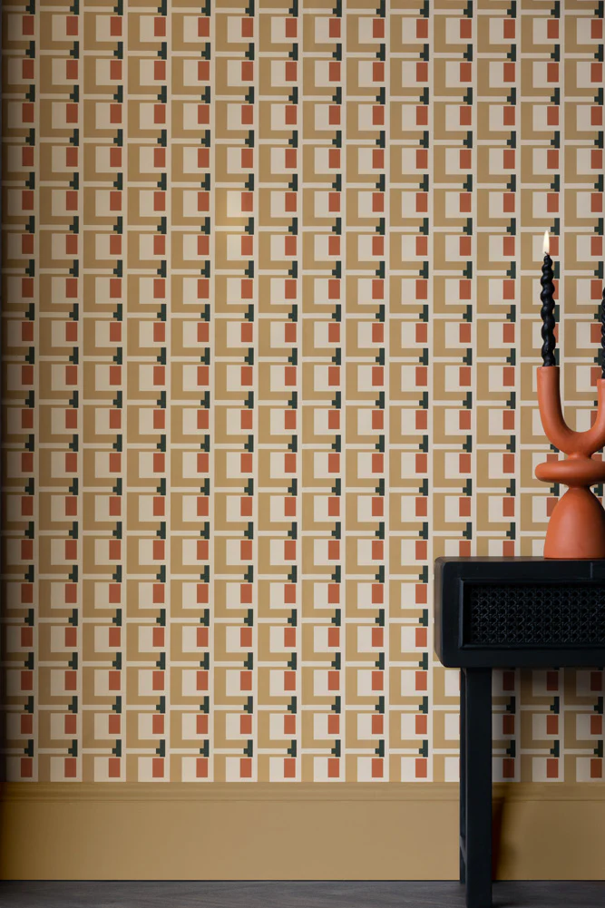 Rockett St George Electric Geometric Sand Wallpaper - Image 15