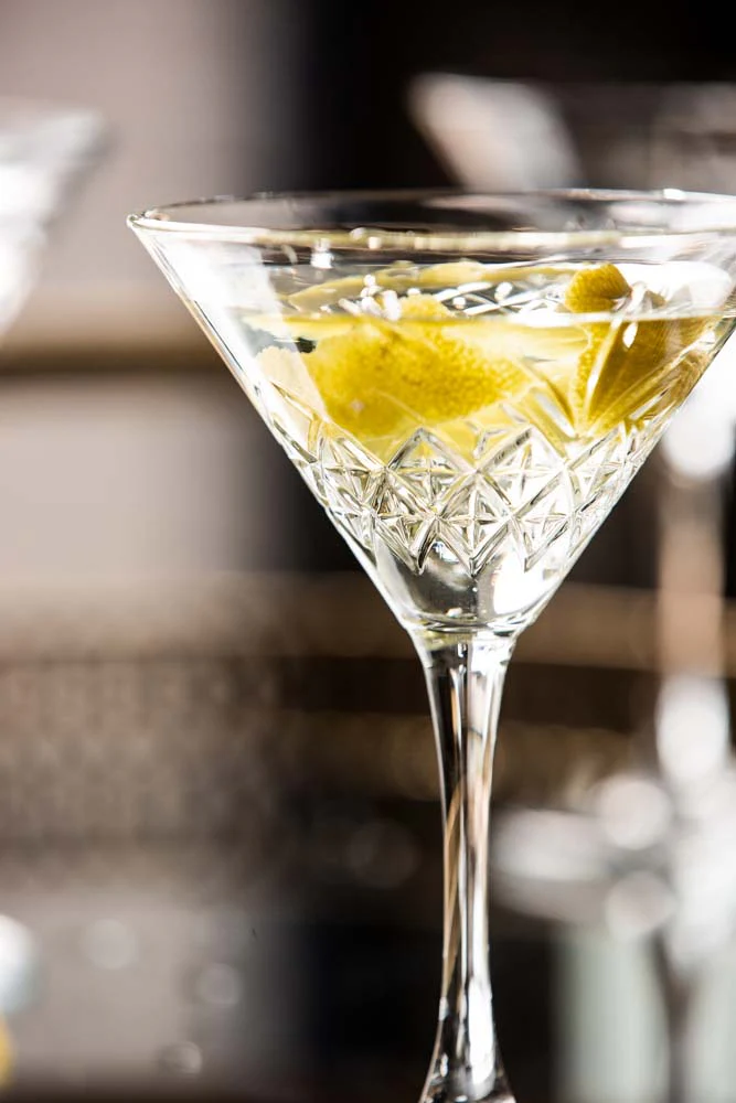 Vintage Martini Glass - Image 3
